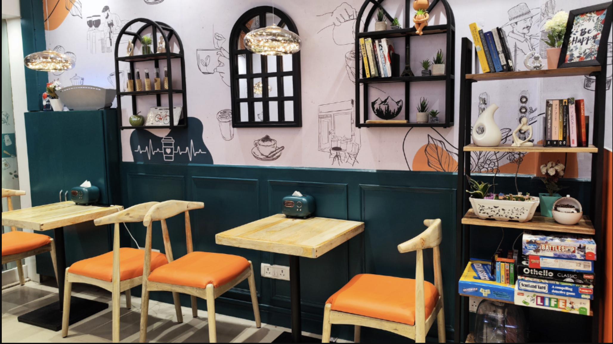 Caffeinated Shots Cafe - Pet-Friendly Café in Faridabad